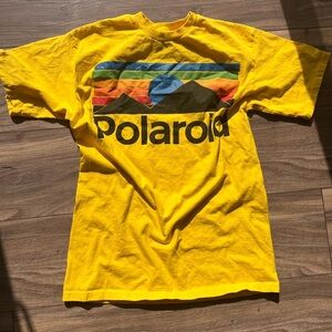 Polaroid Yellow Graphic T-Shirt